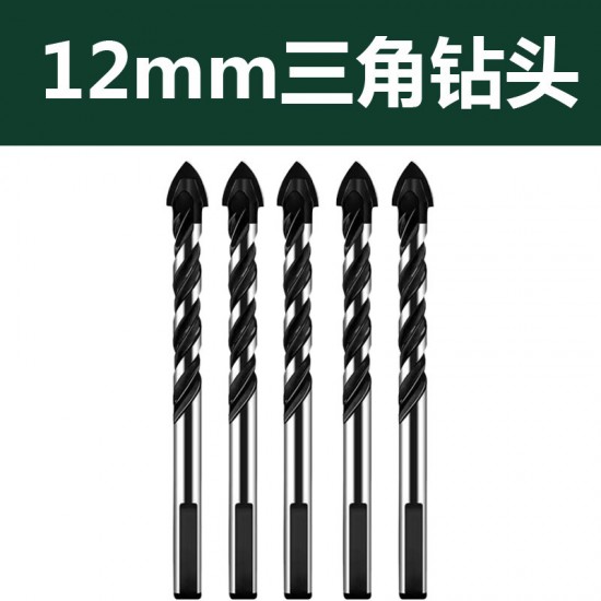 Spot supply of triangle overlord drill, carbide multi-function ceramic drill, Fried Dough Twists drill, ceramic tile and glass tapper