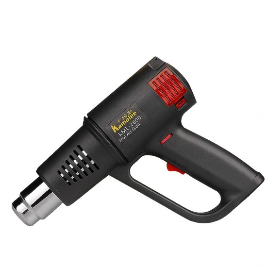 Wholesale of Kamolee high-power industrial grade stepless temperature regulation two speed regulation hot air gun plastic welding gun