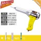 Plastic welding gun 500W-700W temperature regulating plastic welding gun hot air gun plastic welding gun with free gun core, air nozzle, and welding rod