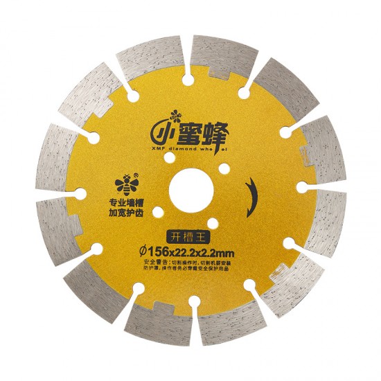 Slotting King Widening Cutting Blade Small Bee Diamond Saw Blade Reinforced Concrete Pouring Wall Slot King Gold Slice