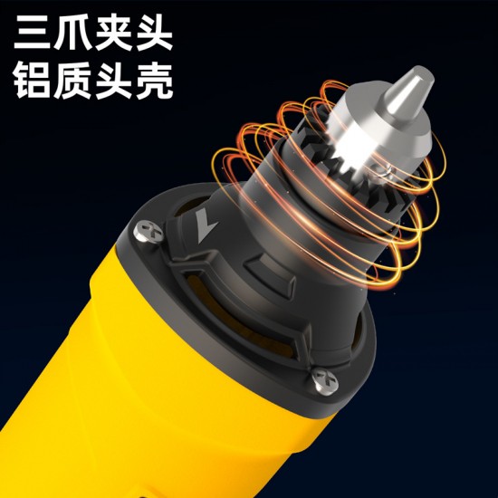 Deli Electric Grinder DL-DM06-W1 Jade Grinding, Polishing, Carving, Woodcarving, Cutting, Electric Tool, Small Electric Drill
