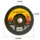 Polishing disc grinding wheel 3M Yellow Giant grinding disc 100X2.5X16 genuine 3M angle grinding disc Polishing disc grinding wheel 3M Yellow Giant grinding disc 100X2.5X16 genuine 3M angle grinding disc
