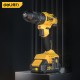 Deli Electric Tool Brushless Impact Lithium Electric Drill Lithium Electric Drill Small Steel Gun Hand Electric Drill Household Electric Screwdriver