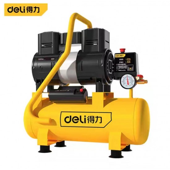 Deli Tool Air Compressor, Air Compressor, Small Silent Air Pump, High Pressure Oil Free Multifunctional Air Compressor