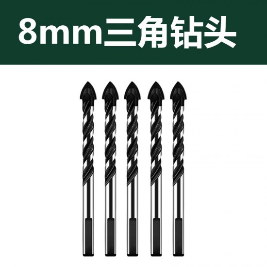 Spot supply of triangle overlord drill, carbide multi-function ceramic drill, Fried Dough Twists drill, ceramic tile and glass tapper