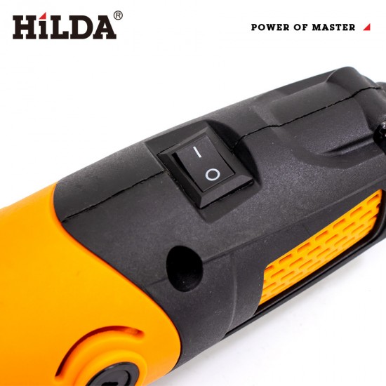 High power 400W orange electric grinder 6mm speed control clamp, small electric grinding, polishing, woodworking, jade carving