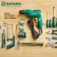 Construction and installation set, electric tool set, household maintenance electrician, carpenter, hand electric drill, complete set 05156 Construction and installation set, electric tool set, household maintenance electrician, carpenter, hand electric drill, complete set 05156