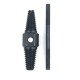 A set of 4/6 split double head reverse thread thread tap tools for removing broken threads from household faucets and water pipes