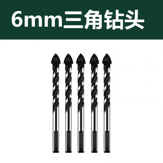 Spot supply of triangle overlord drill, carbide multi-function ceramic drill, Fried Dough Twists drill, ceramic tile and glass tapper