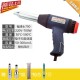 Plastic welding gun 500W-700W temperature regulating plastic welding gun hot air gun plastic welding gun with free gun core, air nozzle, and welding rod