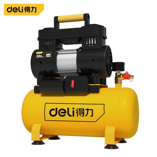 Deli Tool Air Compressor, Air Compressor, Small Silent Air Pump, High Pressure Oil Free Multifunctional Air Compressor