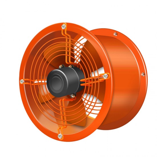 Hongjun exhaust fan, kitchen ventilation fan, industrial exhaust fan, circular duct fan, silent range hood fan wholesale