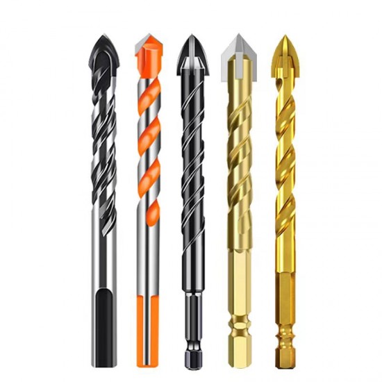 Spot supply of triangle overlord drill, carbide multi-function ceramic drill, Fried Dough Twists drill, ceramic tile and glass tapper