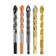 Spot supply of triangle overlord drill, carbide multi-function ceramic drill, Fried Dough Twists drill, ceramic tile and glass tapper