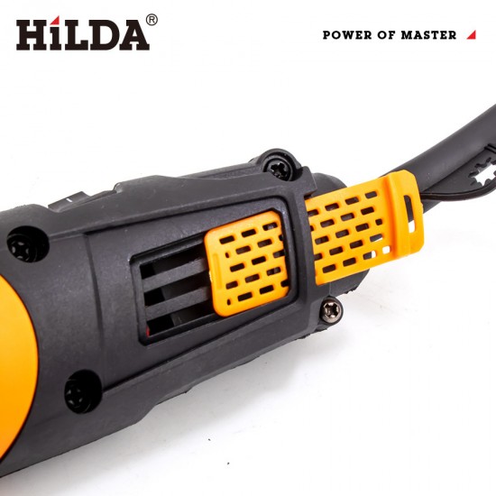 High power 400W orange electric grinder 6mm speed control clamp, small electric grinding, polishing, woodworking, jade carving