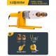 New type of welding hot melt machine for water, electricity, heat capacity, PE pipe docking, PPR water pipe mold head, household welding machine