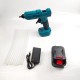 Manufacturer's lithium battery hot melt glue gun, household manual DIY wireless glue gun, rechargeable high-power hot melt glue gun