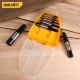 Deli Broken Head Screw Extractor 8-piece Set for Slippery Teeth, Slippery Thread, Cross Teeth Repair and Removal Tool for Broken Thread Removal