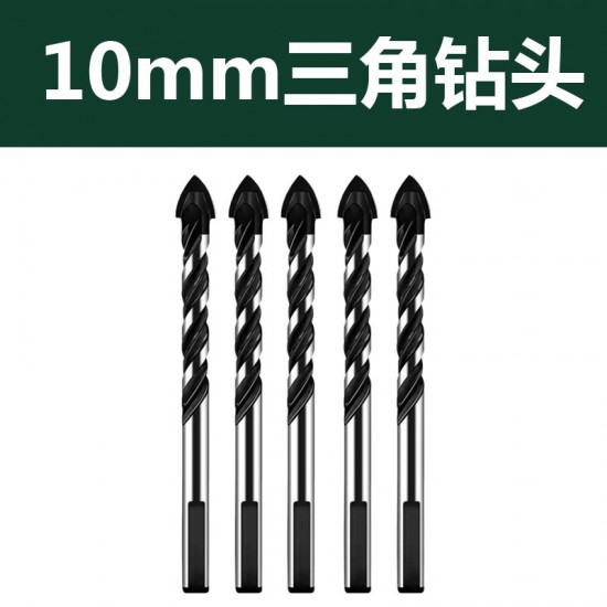 Spot supply of triangle overlord drill, carbide multi-function ceramic drill, Fried Dough Twists drill, ceramic tile and glass tapper