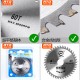 Woodworking saw blade, ultra-thin hard alloy saw blade, cutting blade, angle grinder, circular saw blade, special for woodworking, 4 inches 7 10 Woodworking saw blade, ultra-thin hard alloy saw blade, cutting blade, angle grinder, circular saw blade, special for woodworking, 4 inches 7 10