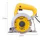 Deli marble machine stone cutting machine ceramic tile marble wood cutting machine DL6351 floor cutting machine slot floor tiles