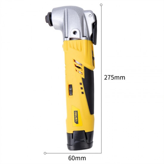 Deli Lithium Battery Versatile Multifunctional Machine Trimming Machine Woodworking Tools Full Electric Decoration Tools Hole Cutting