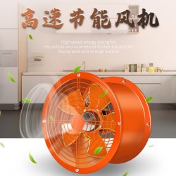 Hongjun exhaust fan, kitchen ventilation fan, industrial exhaust fan, circular duct fan, silent range hood fan wholesale