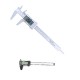 Digital caliper electronic vernier caliper 0-150mm ultra high strength engineering plastic PA66 nylon material caliper