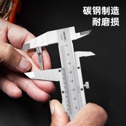 Deli Tool DL92150 200 300 Mechanical Vernier Caliper High Precision Industrial Grade Stainless Steel Caliper