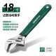 Green Forest Adjustable Wrench Tool Complete Universal Flap Plate Hand Work Multi functional Large Opening Plate Genuine Flexible Moving