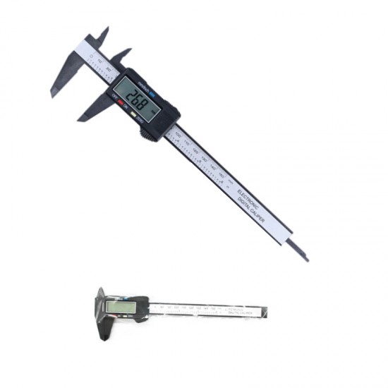 Digital caliper electronic vernier caliper 0-150mm ultra high strength engineering plastic PA66 nylon material caliper