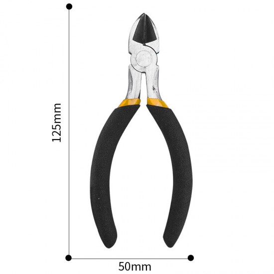 Deli Mini Oblique Nose Pliers DL20026 Mini Pointed Nose Pliers 5-inch Pointed Nose Pliers DL20025