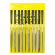 Shanghai Gongjin Filing, Woodworking Polishing, Small Filing Knife, Steel Filing, Plastic Handle Filing Set, Flat and Round Manufacturer Wholesale Shanghai Gongjin Filing, Woodworking Polishing, Small Filing Knife, Steel Filing, Plastic Handle Filing Set, Flat and Round Manufacturer Wholesale