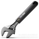 Deli Tool Home 8-inch Adhesive Wrapped Multifunctional Spanner Household Maintenance Flexible Wrench HT1508 C L
