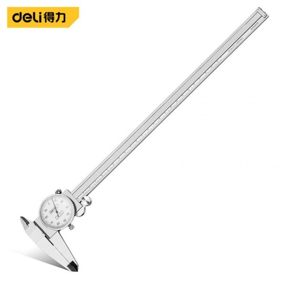 Deli dial gauge caliper 150mm high-precision professional stainless steel measuring caliper tool Deli dial gauge caliper 150mm high-precision professional stainless steel measuring caliper tool