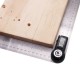 Stainless steel electronic angle measuring instrument, woodworking angle measuring instrument, multifunctional angle measuring instrument, digital display angle measuring instrument
