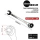 Multifunctional adjustable open end oil pipe ratchet wrench, ring wrench, universal quick open end gear wrench Multifunctional adjustable open end oil pipe ratchet wrench, ring wrench, universal quick open end gear wrench