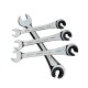 Double ended open end oil pipe ratchet wrench with narrow space and removable quick ratchet open end oil pipe wrench Double ended open end oil pipe ratchet wrench with narrow space and removable quick ratchet open end oil pipe wrench