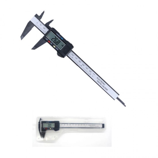 Digital caliper electronic vernier caliper 0-150mm ultra high strength engineering plastic PA66 nylon material caliper