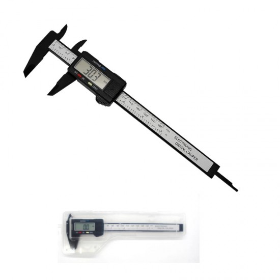 Digital caliper electronic vernier caliper 0-150mm ultra high strength engineering plastic PA66 nylon material caliper