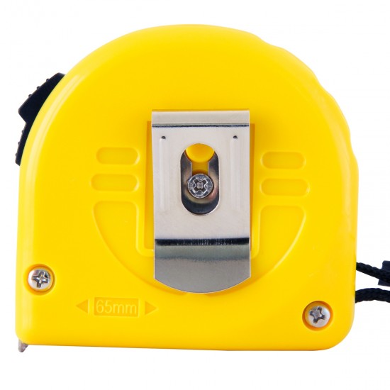 Deli 8203 steel tape measure 5m tape measure, carpenter, electrician, hydraulic engineer, automatic shrinkage tape measure, stationery, office supplies