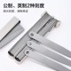 Deli 32 piece feeler gauge 0.02-1mm stainless steel gap gauge thickness gauge single piece thickness gauge