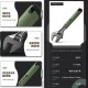 Deli Tool Home 8-inch Adhesive Wrapped Multifunctional Spanner Household Maintenance Flexible Wrench HT1508 C L