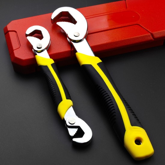 Universal wrench, versatile adjustable wrench, multi-functional quick opening pipe wrench, plate tool set
