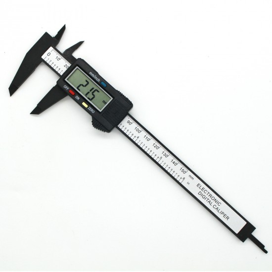 Digital caliper electronic vernier caliper 0-150mm ultra high strength engineering plastic PA66 nylon material caliper