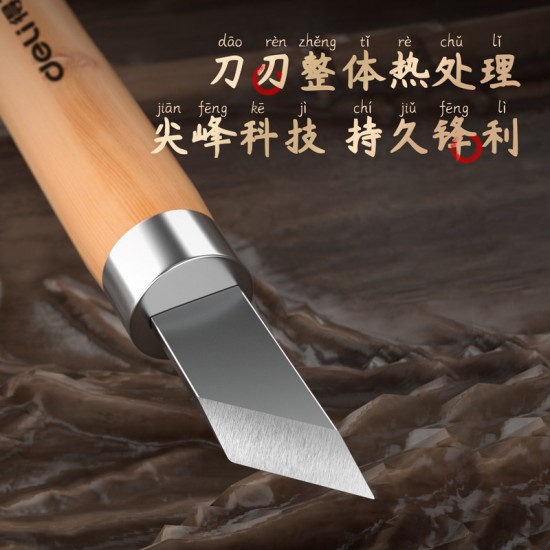 Deli Tool Carving Knife Woodworking, Gypsum Paper, Melon and Fruit Carving Knife Set of 10 pieces and 12 pieces