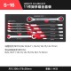 TANKSTORM oil pipe wrench double end open end fork mouth solid plate brake oil pipe disassembly special wrench set