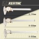 KERTNC neutral bidirectional shockproof tape gauge calipers 0-150 depth step measurement tape gauge vernier calipers wholesale