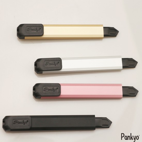Aluminum alloy art knife, bridge tip blade, rose gold cutting paper knife, small size box opener, 30 degree box opener
