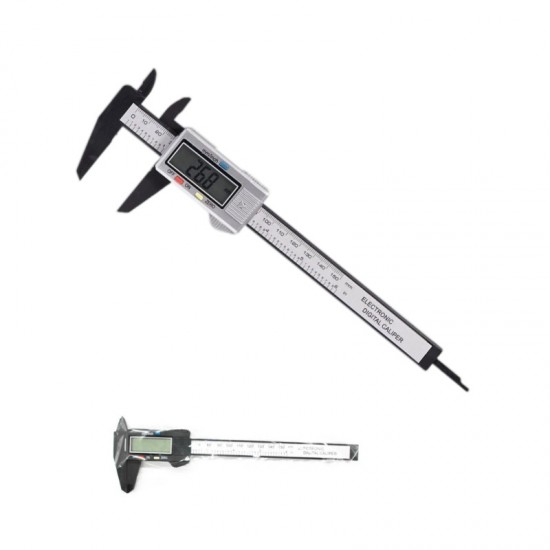 Digital caliper electronic vernier caliper 0-150mm ultra high strength engineering plastic PA66 nylon material caliper